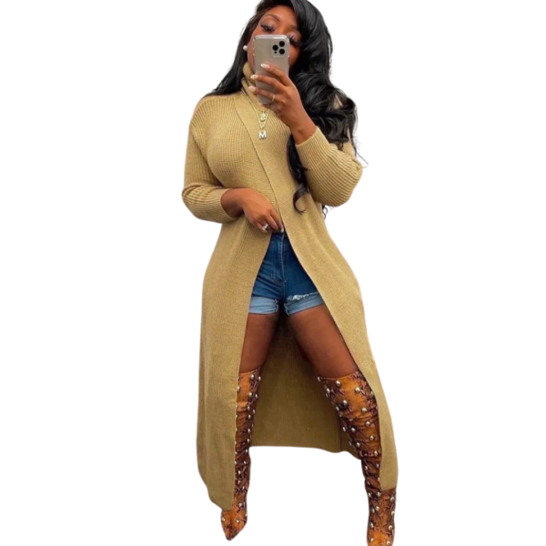 Leona Turtle Neck Jumper Tan